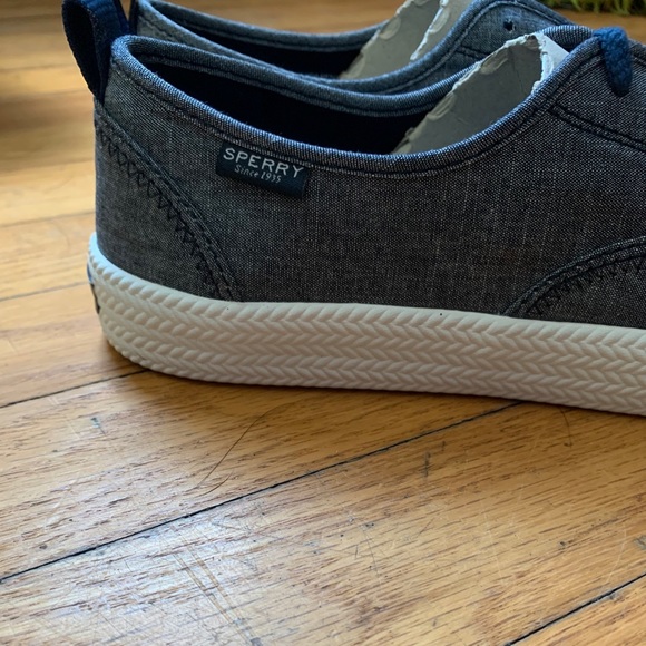 Sperry Crest Knot Chambray Sneaker - Picture 7 of 11